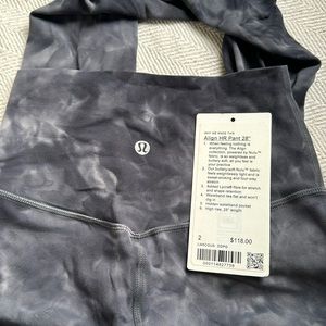 Lululemon Align, 28 Inch, size 2